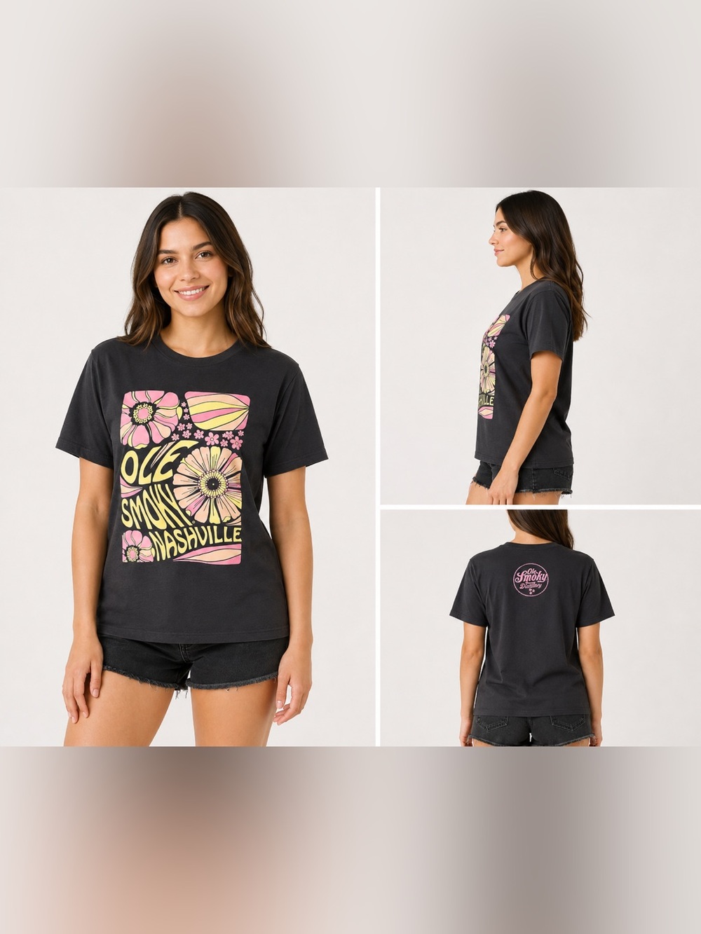 Ole Smokey Nashville Short Sleeve Graphic T-Shirt